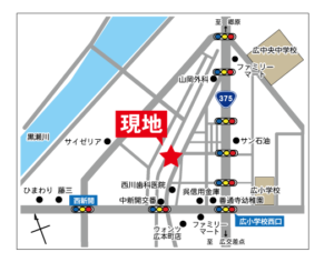地図　中新開A-E　