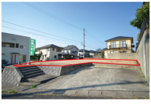 郷原敷地　赤線