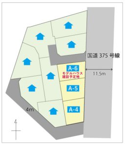 敷地図4-6 HP用